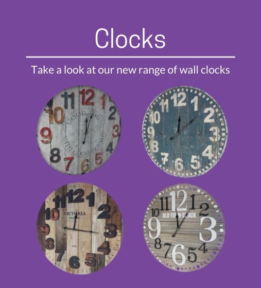 New Range of Wall Clocks